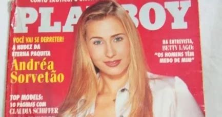 sorvetao nua|Andréa Sorvetão pelada na playboy – Dezembro de 1995